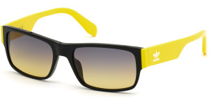 Shiny Black yellow Adidas Frames